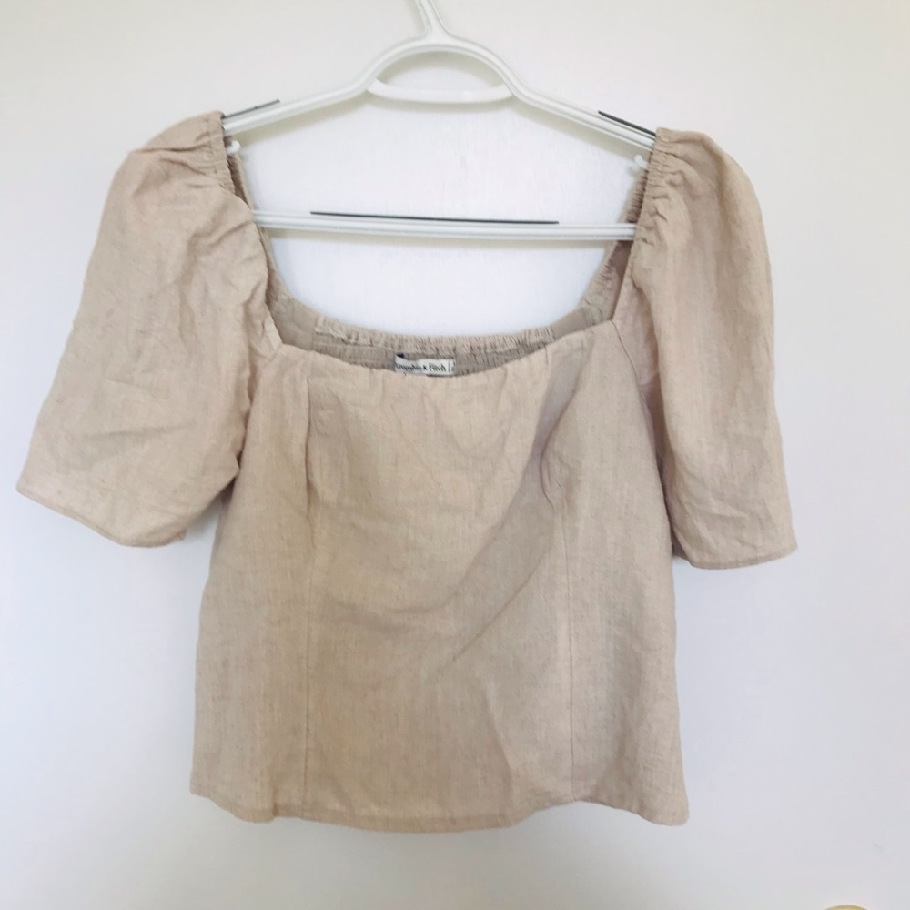 Abercrombie Linen Blouse